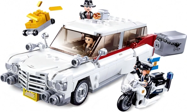 Sluban ModelBricks Ameriško vozilo za roparje