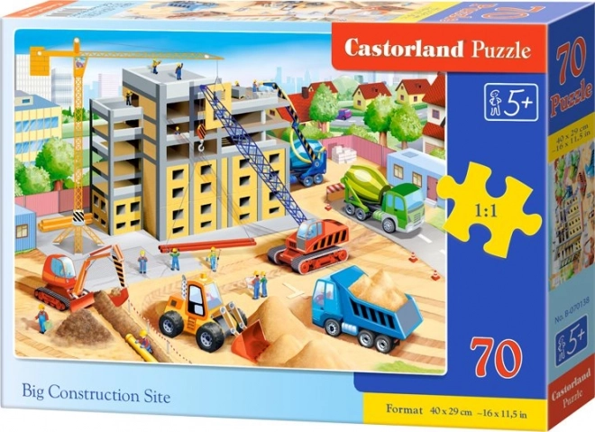 Sestavljanka Veliko Gradbišče 70 Kosov