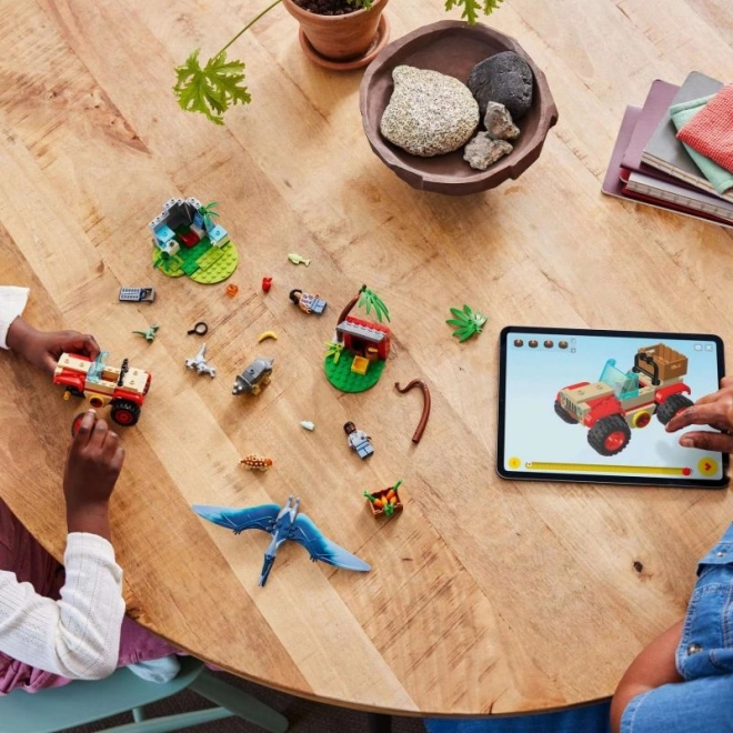 LEGO® Jurski svet 76963 Reševalno središče za dinozavrske mladiče
