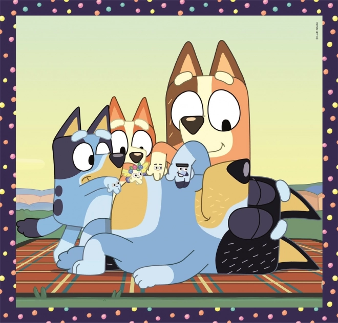 CLEMENTONI Puzzle Bluey 3x48 kos