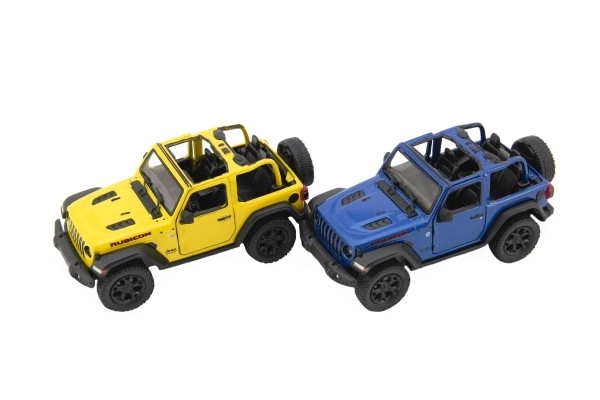 Kovinski model Jeep Wrangler 2018 z odprto streho