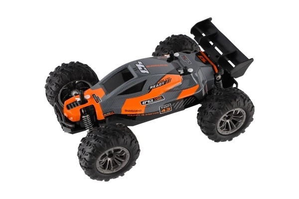 Avto RC Buggy hitrostni 2,4GHz plast 25cm na baterije v škatli 31x14x18cm – Oranžna