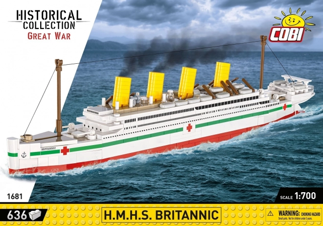 Model ladje H.M.H.S. Britannic 1:700