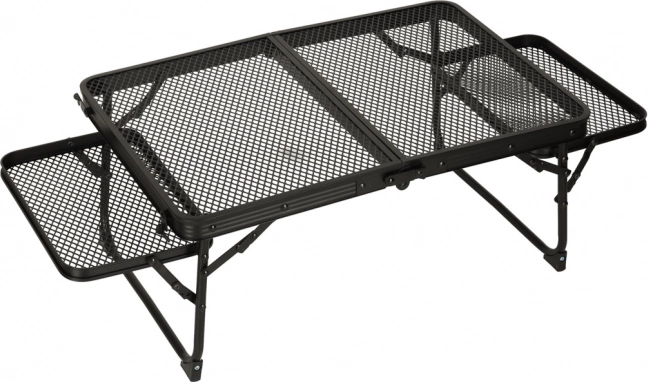 Zložljiva kamping miza z aluminijasto konstrukcijo