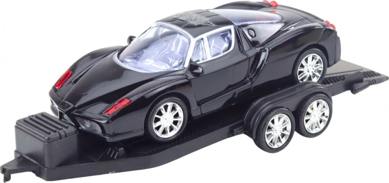 Športni avto s prosto vrtečimi se kolesi