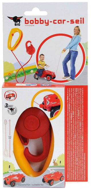 BIG nastavljiva vlečna vrv za poganjalec Bobby Car