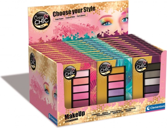 Paleta senčil za oči CRAZY CHIC za otroke