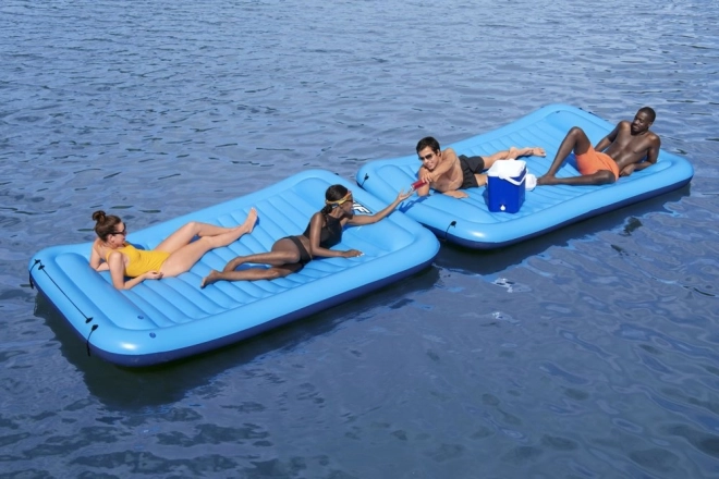 Napihljiv plavajoči otok za 4 osebe Bestway