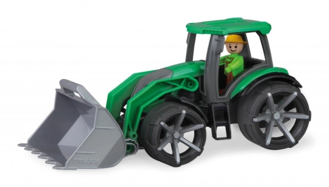 Auto Truxx 2 traktor z zajemalko plast 32 cm z figuro 24m+