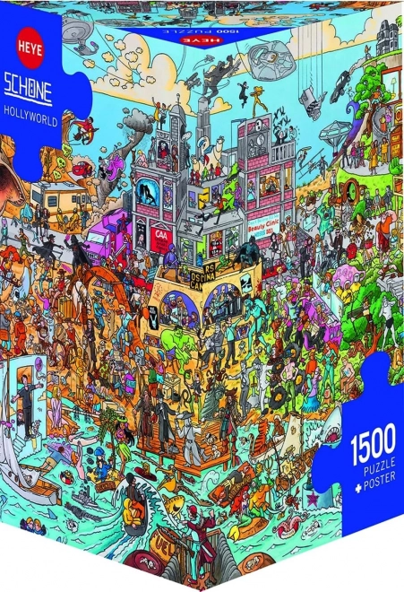Sestavljanka 1500 kosov Hollyworld
