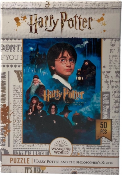 Mini sestavljanka HARRY POTTER – Kamen modrosti, 50 koščkov