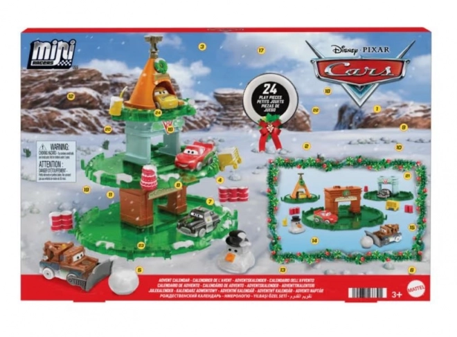Adventni koledar Cars Disney Pixar Mikro auta