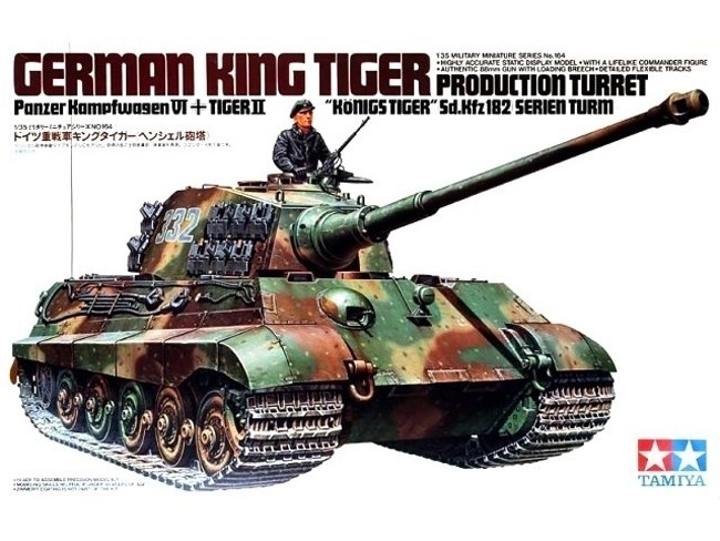 plastični model tanka King Tiger za lepljenje
