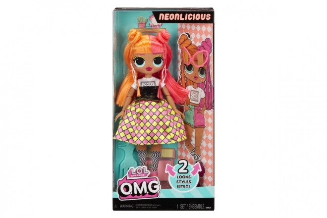 L.O.L. Surprise! OMG Velika sestra, 2 obleki – Neonlicious