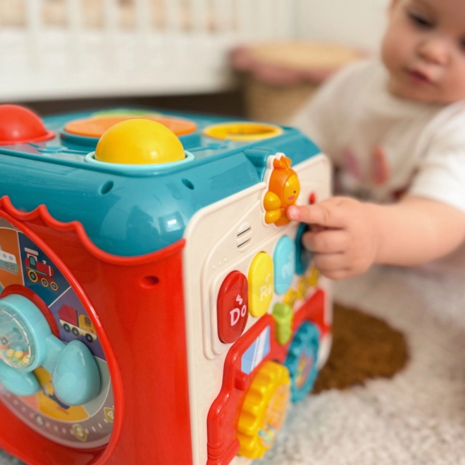 Montessori aktivna kocka 6v1