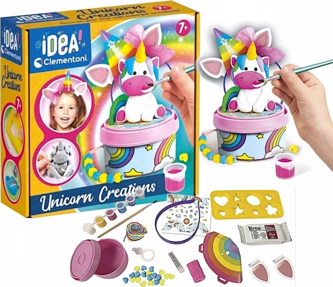 Clementoni Idea ustvarjalni set z samorogom