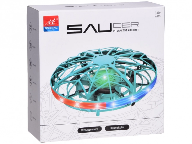LED dron z ročnim upravljanjem