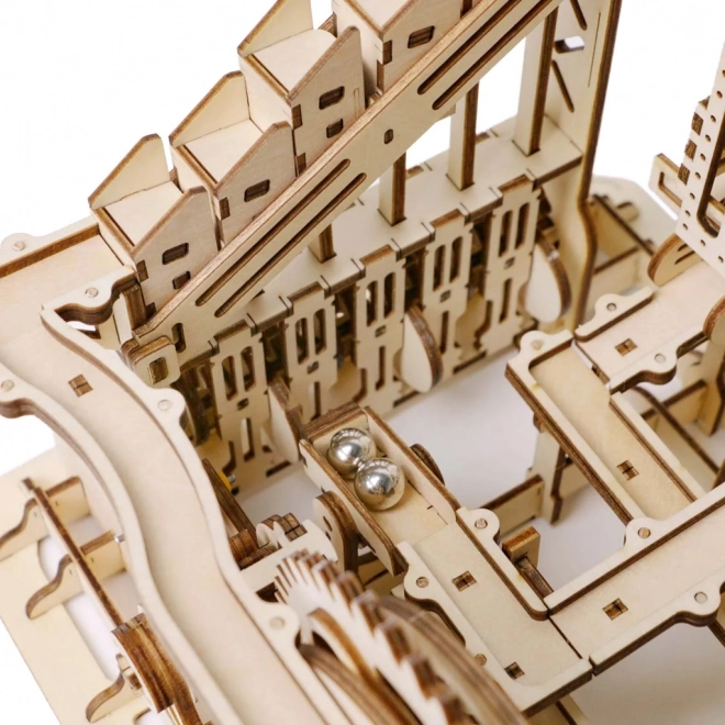 Trapdoors Marmorna Ekipa - Krogelna steza - 3D lesena sestavljanka