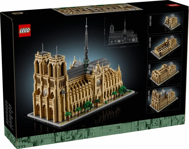 Komplet za sestavljanje LEGO Architecture Katedrala Notre-Dame