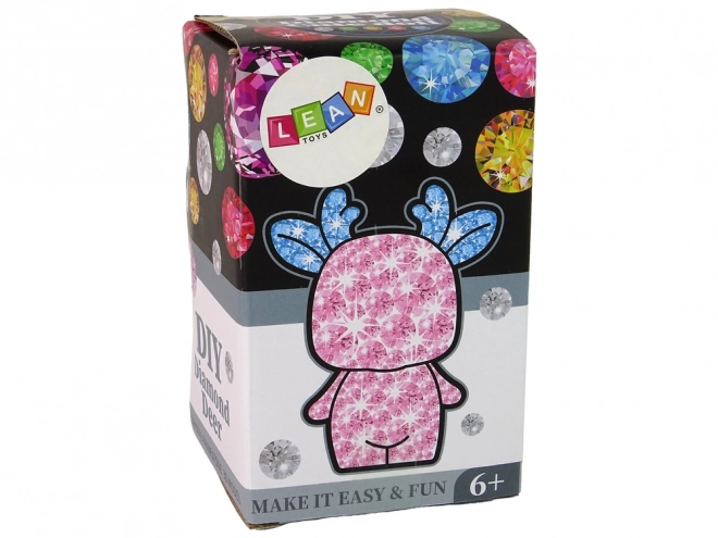 Kreativni komplet LEAN Toys DIY Kristalni Jelen