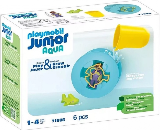 Playmobil Junior Aqua vodni mlinček z malim morskim psom