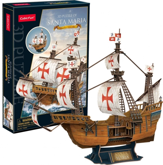 Sestavljanka 3D Santa Maria