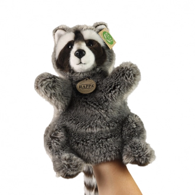 Plišasta ročna lutka rakun 28 cm ECO-FRIENDLY