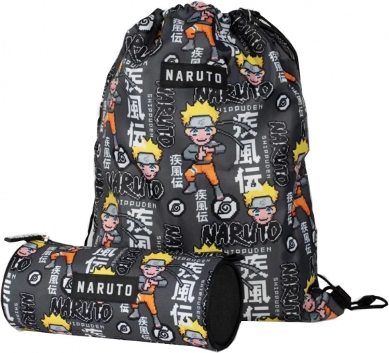 Naruto set z vrečko in peresnico