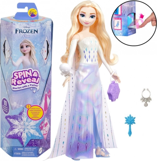 Disney Frozen Spin & Reveal – punčka Elsa s presenečenjem