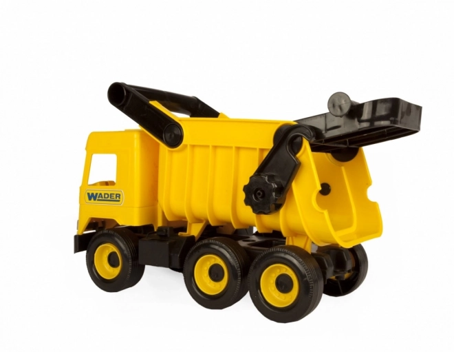 Rumeni prekucnik Middle Truck 38 cm v škatli