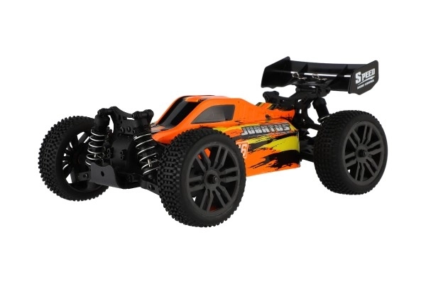 Avtomobil RC Buggy Bonzai Jubatus off-road 30cm plast 2,4GHz na baterije + 2x dodaten paket v škatli 40x14x21 – Oranžna