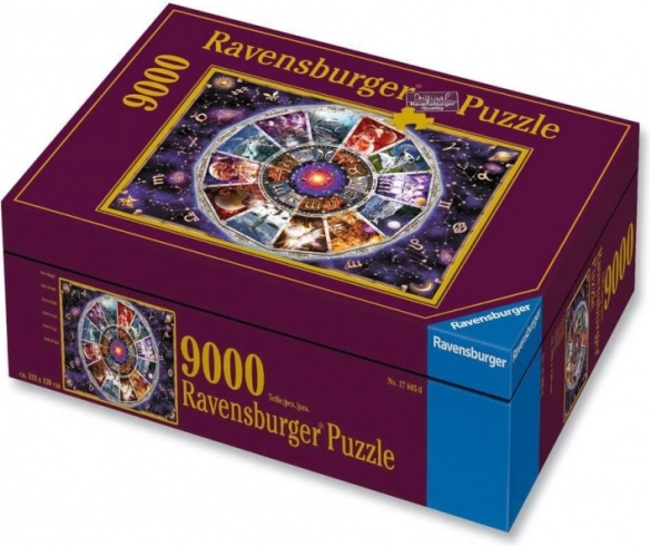 Ravensburger puzzle astrologija 9000 kosov
