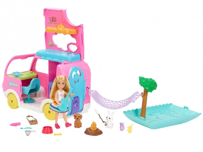 Kamperski set Barbie Chelsea