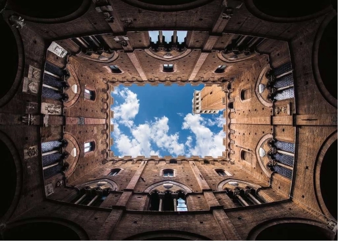 Sestavljanka Ravensburger 1000 kosov Palazzo Pubblico, Italija