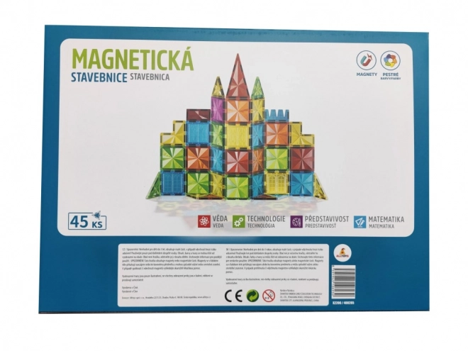 Magnetni komplet za otroke 45 kosov