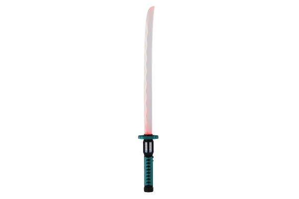 Svetleči plastični samurajski meč 73 cm