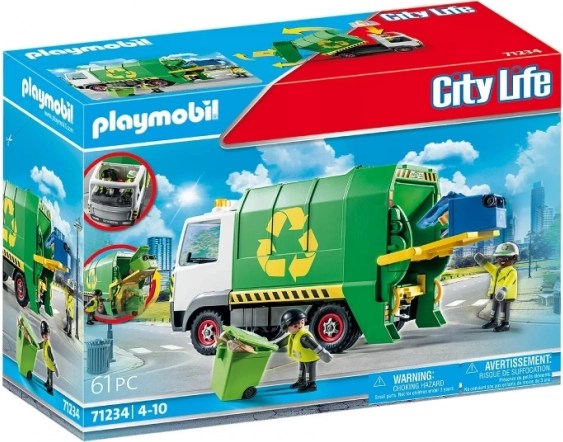 Playmobil City Action reciklažno vozilo