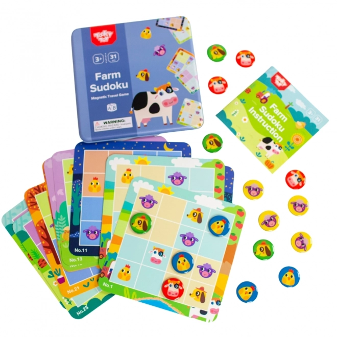 Otroški sudoku kmetija od Tooky Toy