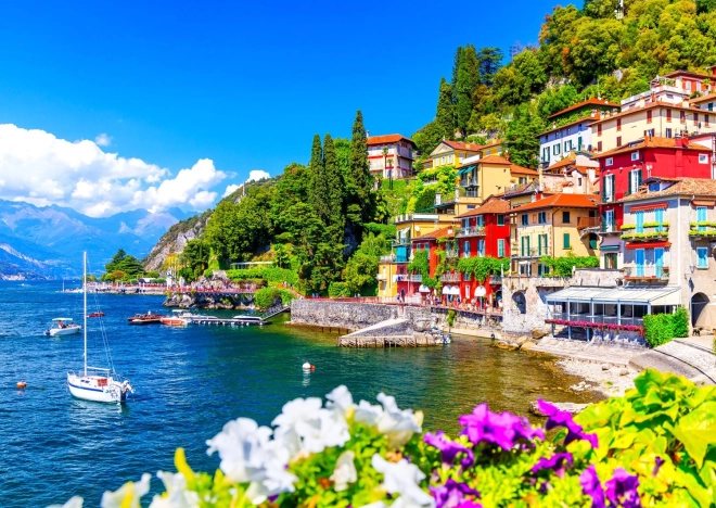 Sestavljanka Jezero Como, Italija 1000 koščkov ENJOY