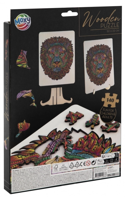 MOXY Obrisi Puzzle Lev 140 Kosov