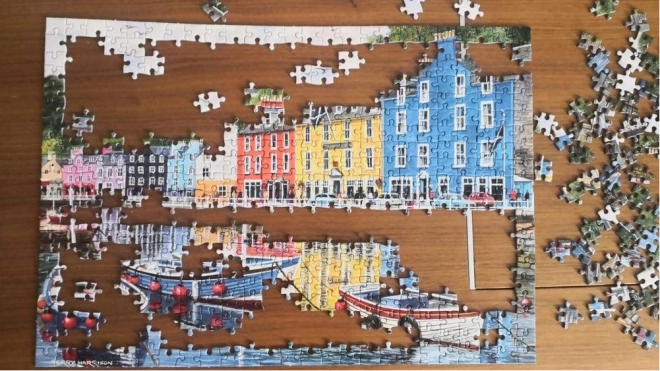 Sestavljanka Tobermory, Škotska 1000 kosov