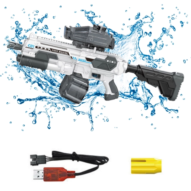 Električna vodna pištola M416 s rezervoarji 1350ml