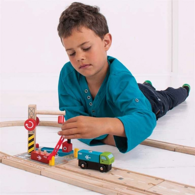 Bigjigs Rail Kontejnersko prekladišče