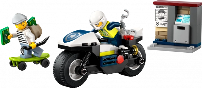 Lego City Policija: Preganjanje na motorju