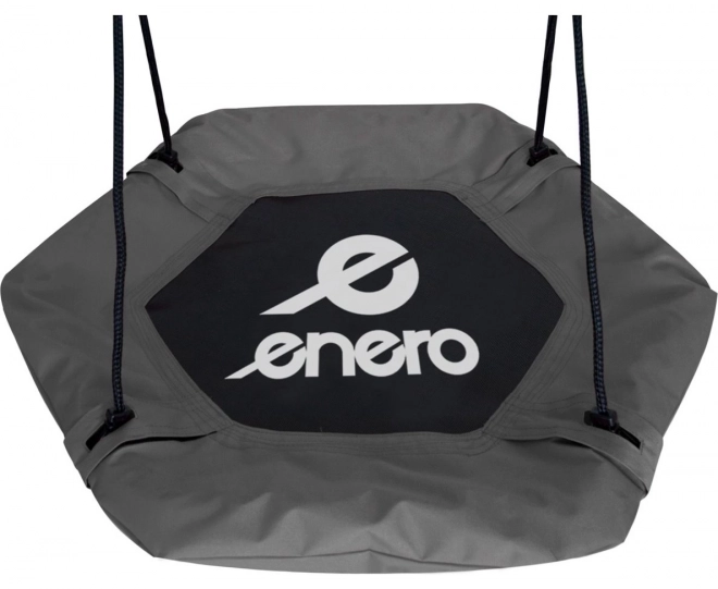 ENERO šeststranska gugalnica štorkljino gnezdo Siva (premer 90 cm)