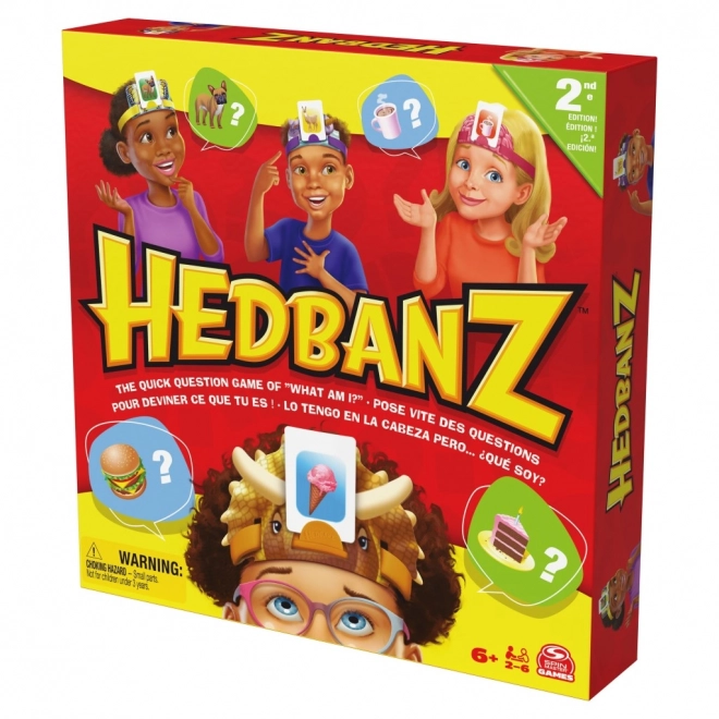 Družabna igra Hedbanz - ugibanje likov in predmetov