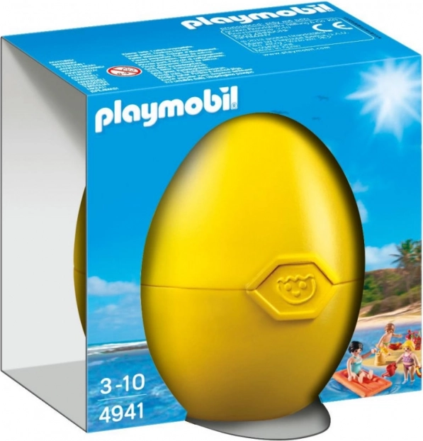 Playmobil jajce Summer Fun – zabava na plaži in hranilnik