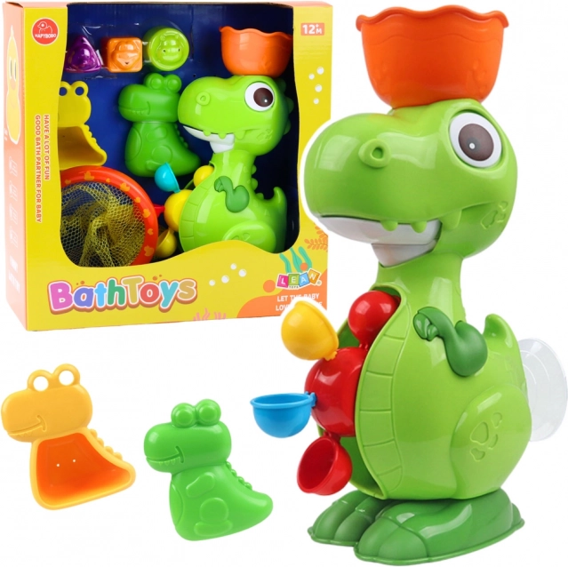 Set kopalnih igrač Dino z mlinskim kolesom