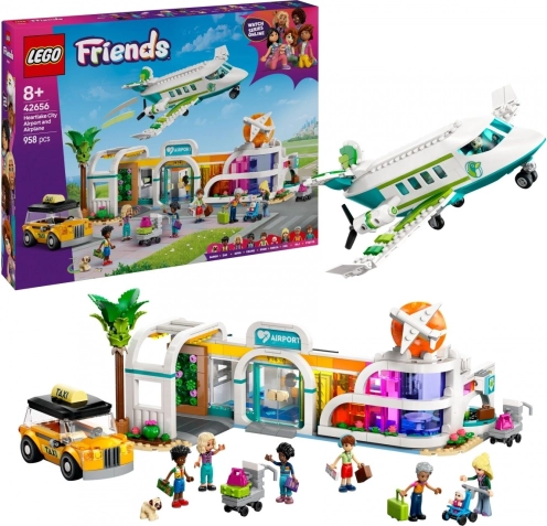 LEGO Friends 42656 Letalo in letališče v mestu Heartlake