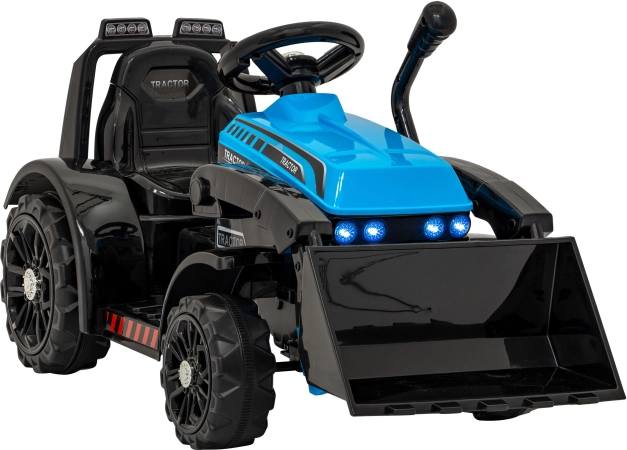 Otroški traktor z nakladalno žlico G320 – Modra